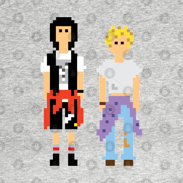 Excellent 1980 pixelated characters by monkeysoup